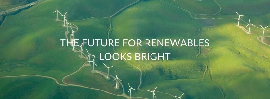 Renewable Wind + Solar Energy | Windmills Banner | BKM Marketing