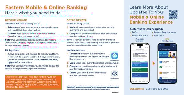 BKM Marketing - Direct-Mail QR Code Sample Eastern Bank - Back