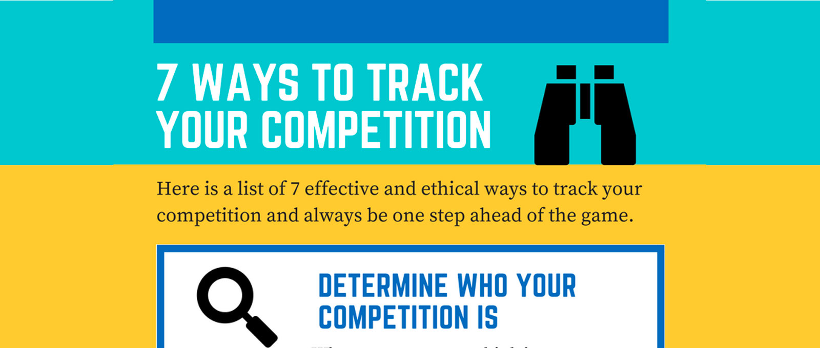 Seven Ways to Track your Competition's Marketing